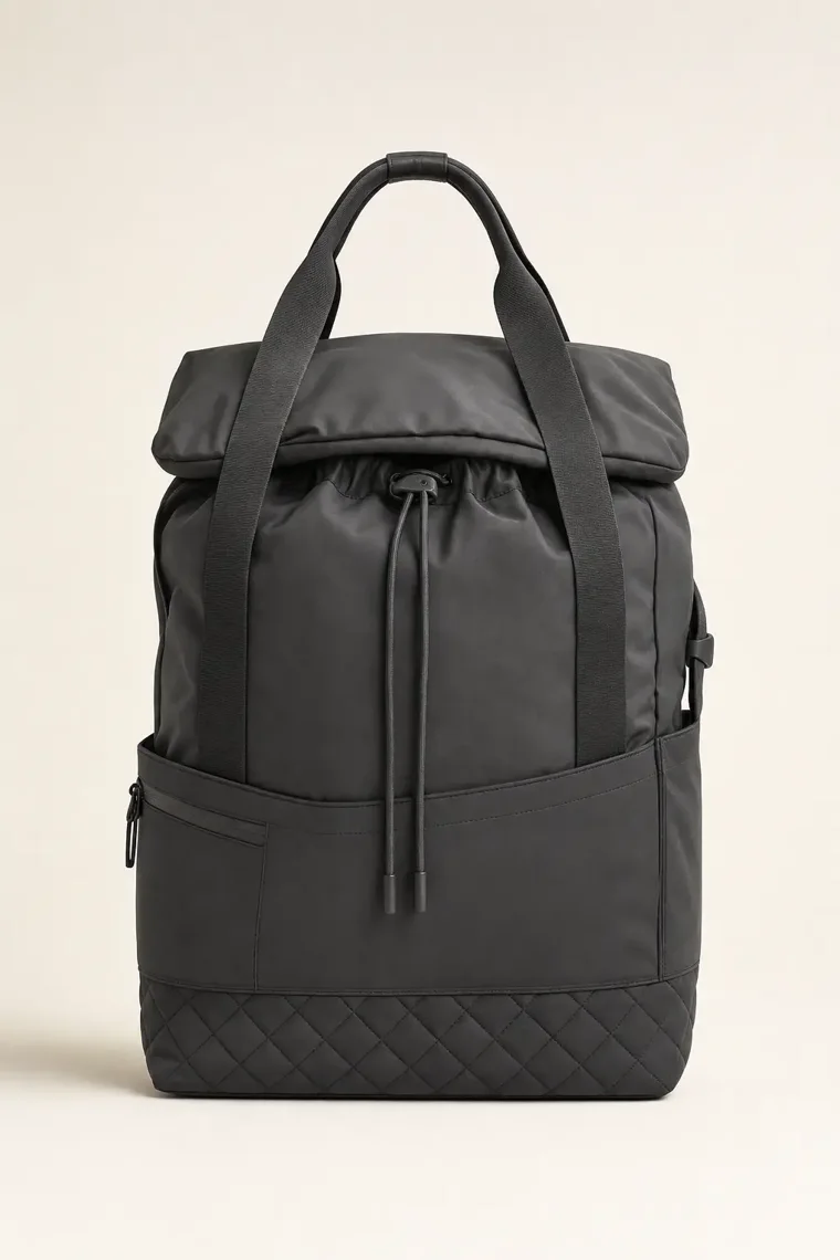 Nive Technical Gym Bag in Charcoal
