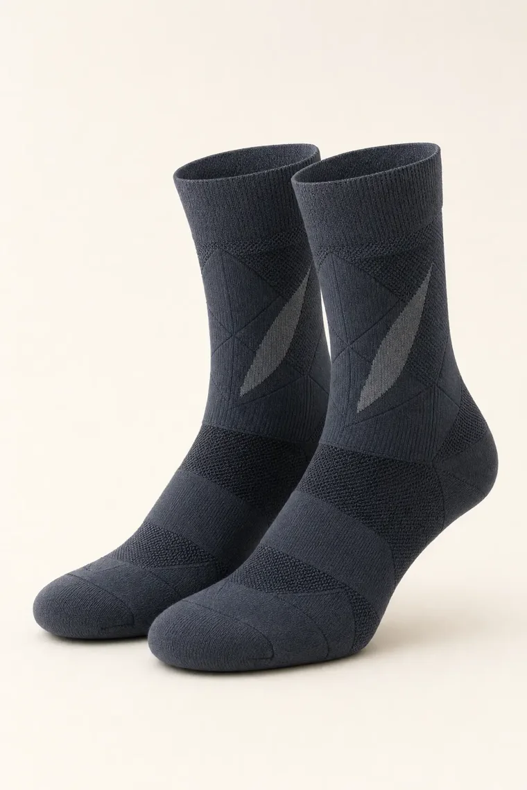 Union Pace Crew Sock in Slate