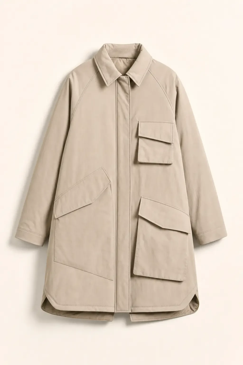 Palis Insulated Field Jacket in Stone