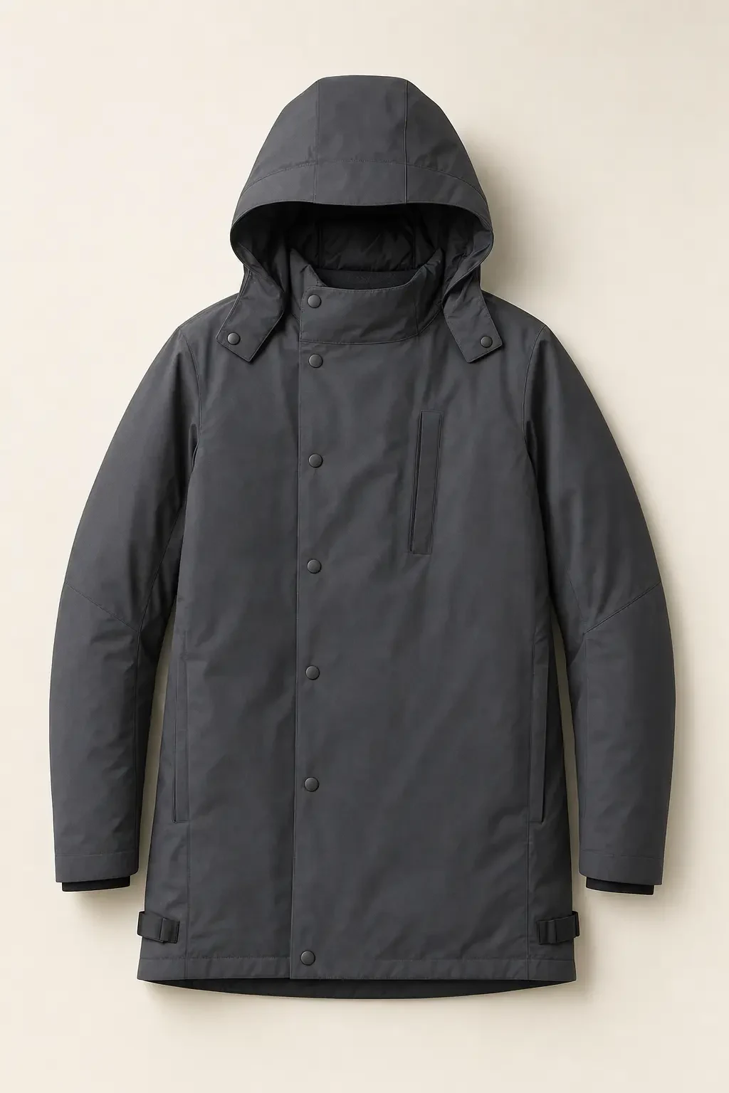 Quarry Insulated Cycling Jacket in Graphite