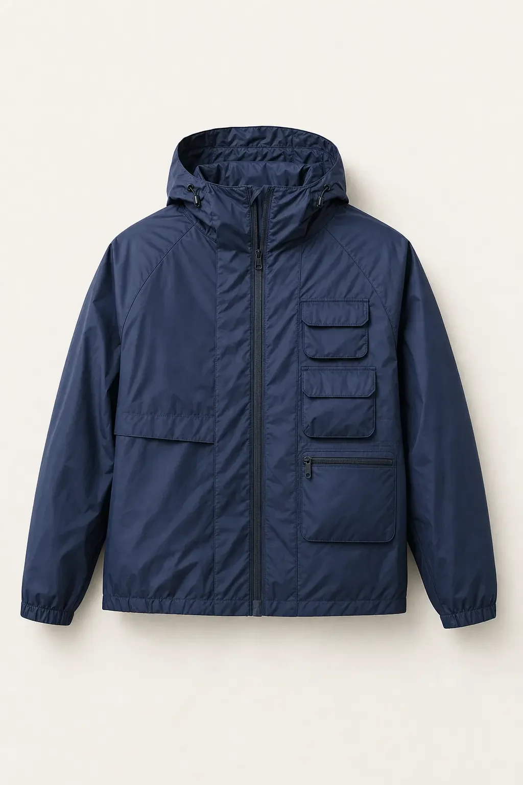 Serein Packable Weather Coat in Navy