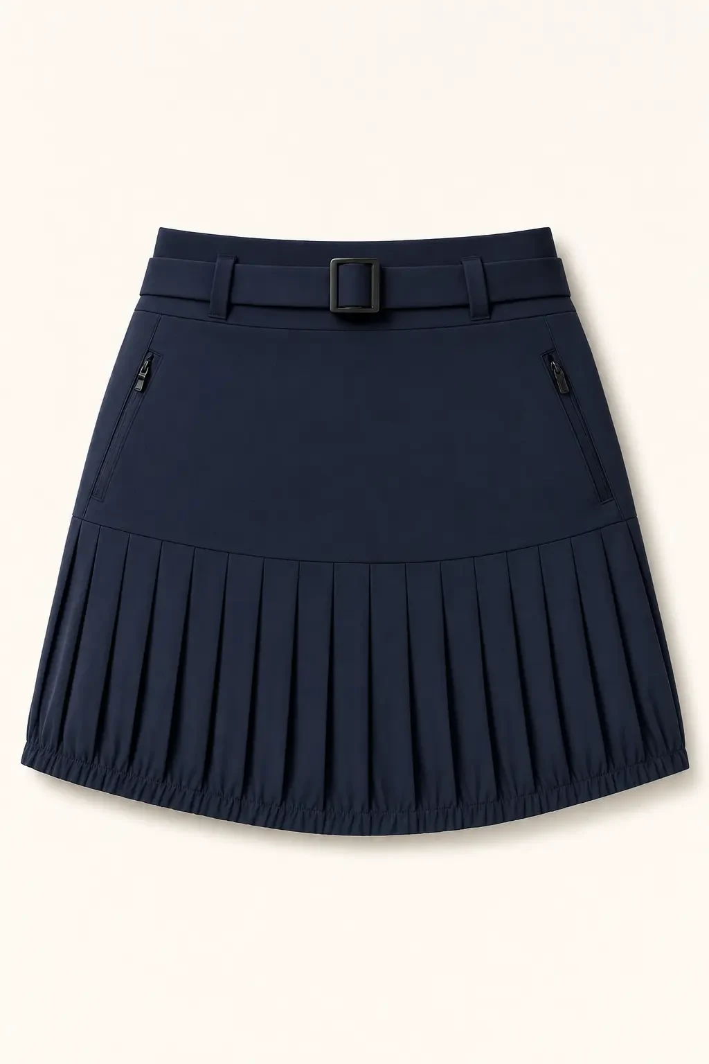 Eider Pleated Tennis Skirt in Navy