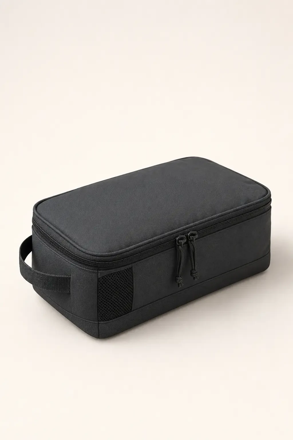 Reed Shoe Pouch in Charcoal